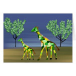 Night of the Giraffes Cards