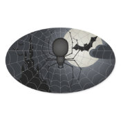 Night of the Spider Oval Stickers sticker