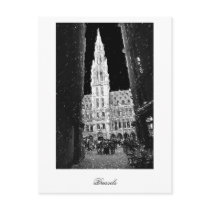 Night On The Grand Place, Brussels postcards
