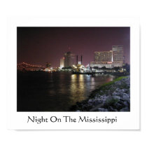 Night On The Mississippi posters by ravrchick44 Night On The Mississippi posters
