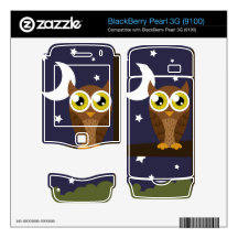 "Night Owl" BlackBerry Decal