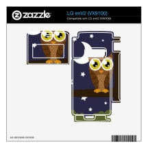 "Night Owl" Decal For LG enV2