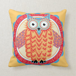 Night Owl - For Those Who Just Never Sleep Pillow