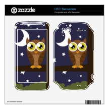 "Night Owl" HTC Sensation Skins