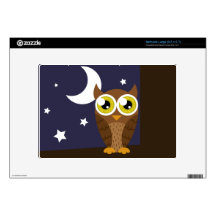 "Night Owl" Large Netbook Skins