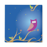 Night Owl Refrigerator Magnets