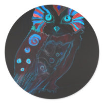 Night Owl - night owl Sticker