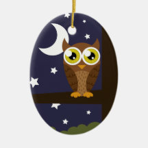 "Night Owl" Ornament
