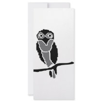 night owl owlet rack cards by Tomaniac night owl owlet rack cards