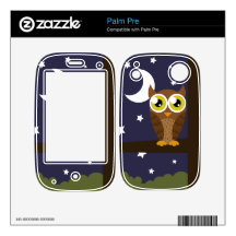 "Night Owl" Palm Pre Decal