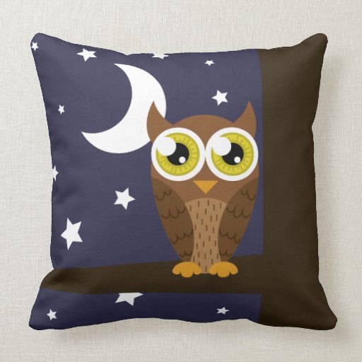"Night Owl" Pillow