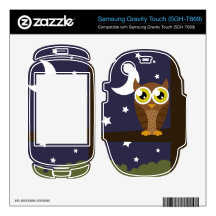 "Night Owl" Samsung Gravity Touch Skins