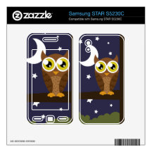 "Night Owl" Samsung STAR S5230C Skin