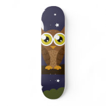 "Night Owl" Skateboard