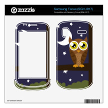 "Night Owl" Skin For Samsung Focus