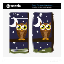 "Night Owl" Xperia Arc Skin