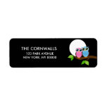 Night Owls Return Address Labels