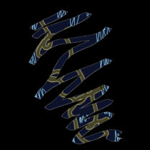 night patterns t-shirts