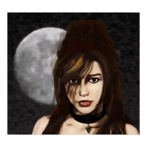 Night Portrait Poster posters by kimberlyjt Night Portrait Poster posters