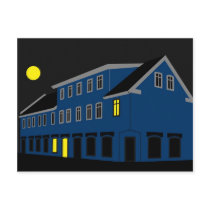Night Post Card