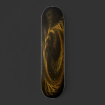 Night Rhythm Skateboard by dduhaime55 Night Rhythm Skateboard