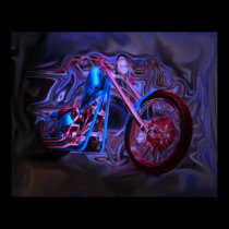 Night Rider Art Print posters
