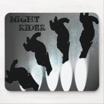 Night Rider Mousepad by JudsonJoyce Night Rider Mousepad
