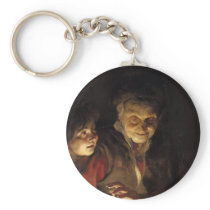 Night Scene Keychain