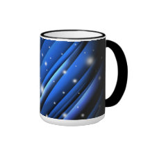 Night Sky Abstract Coffee Mug