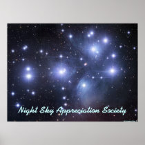 Night Sky Appreciation Society - Poster