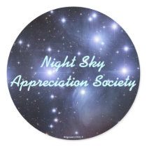 Night Sky Appreciation Society - Sticker by Catwing Night Sky Appreciation Society - Sticker