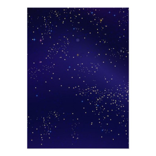 Night Sky Fireworks 4th of July Party Personalized Invite