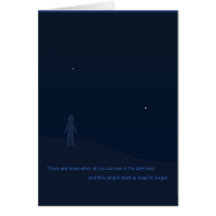 Night Sky Greeting Card