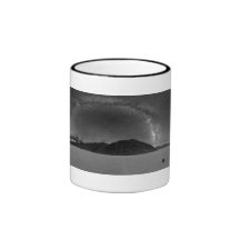 Night Sky Panorama Death Valley Mug