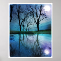 Night sky , poster