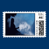 Night Sky Watching Stamp
