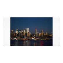 Night Skyline 2010 Picture Card