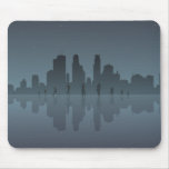 Night Skyline & Silhouettes Mousepads