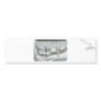 Night Snow at Kambara, Japan circa 1831-1834 Bumper Sticker