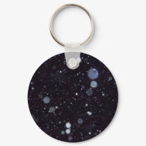 Night Snowfall - Keychain by darenw5 Night Snowfall - Keychain