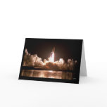 Night Space Shuttle Launch Cards