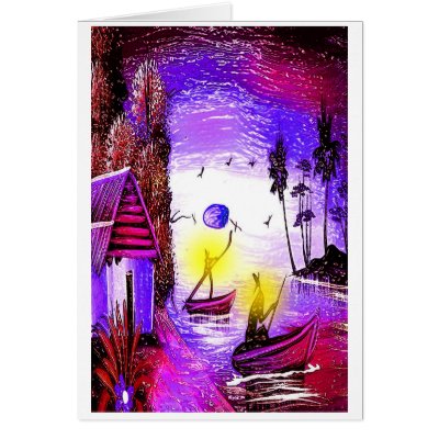 NIGHT SPIRITS CARD by ANGELHELEN