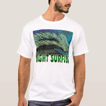 Night Surfing t-shirts