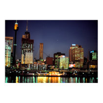 Night time, Sydney, Australia posters by drjwtaylor Night time, Sydney, Australia posters