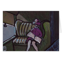 NIGHT TRAIN GREETING CARD