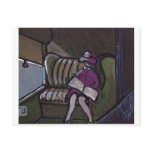 NIGHT TRAIN POST CARD