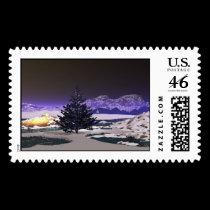 Night Tree stamps