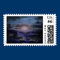 Night View Stamp stamps