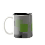 "Night Vision" Geometric Abstract Mugs