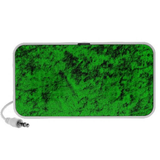 Night Vision Green Velvet Speakers